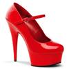 Pleaser - DELIGHT687 Talons plateforme - Rouge Product image